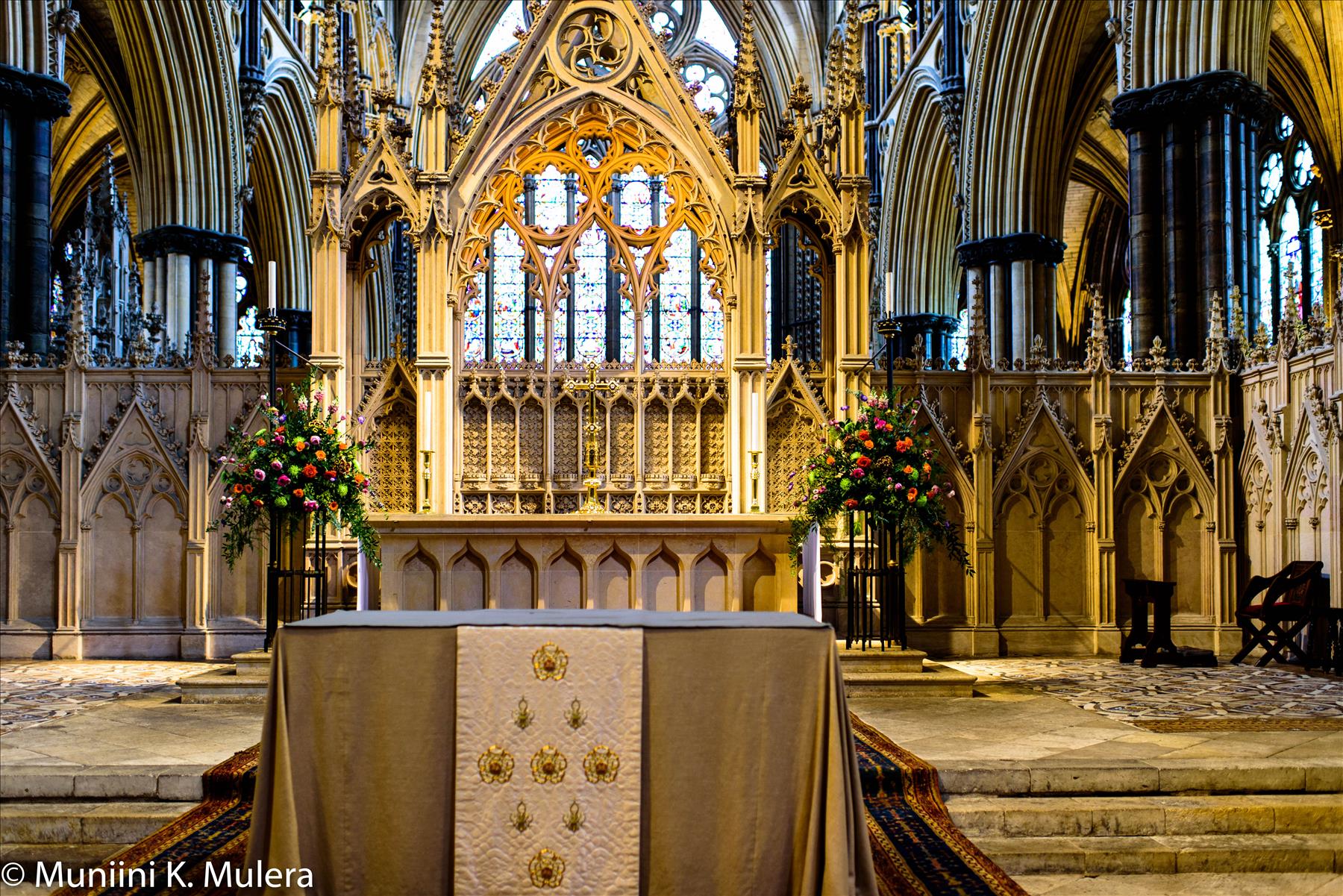 Memories of an afternoon at the Lincoln Cathedral, England