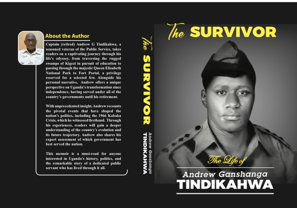 Capt. Andrew Ganshanga Tindikahwa is a Survivor
